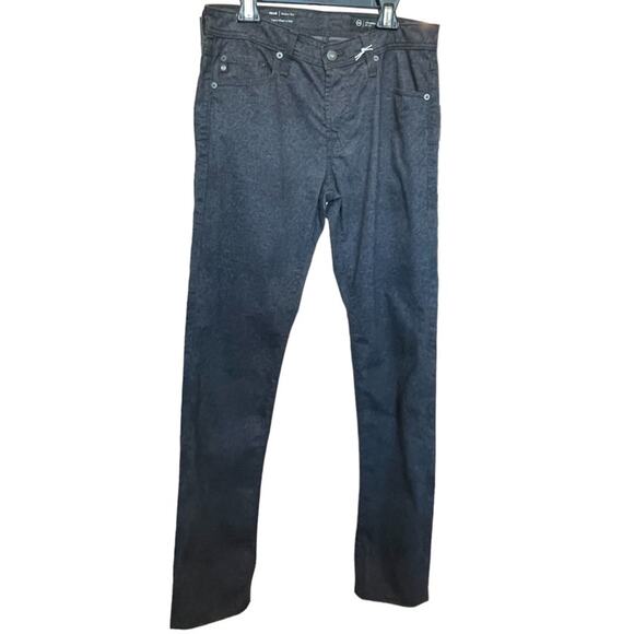 NEW ~ AG ADRIAN GOLDSCHMIED ~ Slim Fit Sueded Sateen Jeans 30X34 ~ Italian - Picture 3 of 7